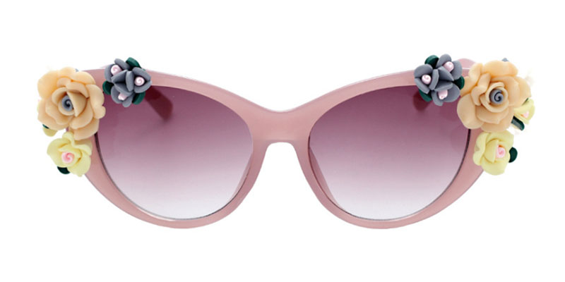 Étui à Lunettes Peint à La Main – Motif Fleurs – 6.4 X 2.3 X 1.1 Pouces – Fait Main Russie